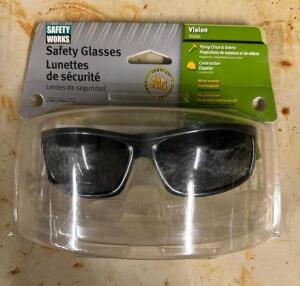 (2)- SAFETY SUNGLASSES