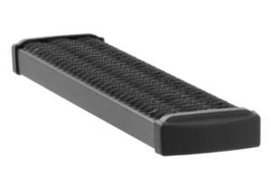 BLACK ALUMINUM RUNNING BOARD