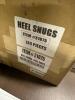 ONE BOX OF HEEL SNUGS - 3