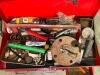 26" METAL TOOL BOX WITH CONTENTS - 5