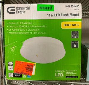 11" LED FLUSH MOUNT CEILING LIGHT