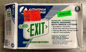 QUANTUM THERMOPLASTIC LED EXIT SIGN