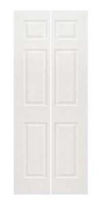 WHITE SIX PANEL BI-FOLD DOOR