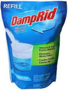 DESCRIPTION: (2) DESICCANT REFILL BRAND/MODEL: DAMPRID #6XFG1 INFORMATION: 250 SQ FT RETAIL$: $4.27 EA SIZE: 2 LB QTY: 2