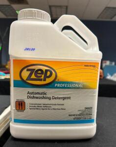 (2)- ONE GALLON JUGS OF AUTOMATIC DISHWASHING DETERGENT