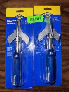 (2)- MULTI-USE TRIM SHEARS