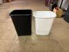 (2)- SMALL PLASTIC TRASH CANS - 3