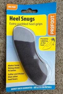 ONE BOX OF HEEL SNUGS