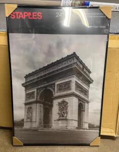 (5)- 24"X36" ALUMINUM POSTER FRAMES