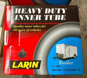 (8)- HEAVY DUTY TRAILER TIRE INNER TUBES