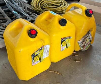 (3) DIESEL GAS CANS