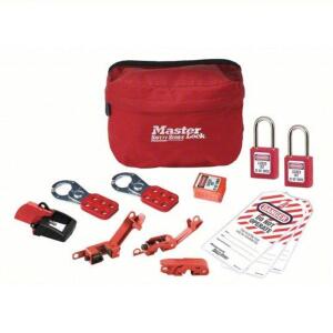 DESCRIPTION: (1) ELECTRICAL LOCKOUT TAGOUT KIT BRAND/MODEL: MASTER LOCK #780TE5 INFORMATION: RED, KEYED ALIKE PADLOCKS RETAIL$: $138.53 EA QTY: 1