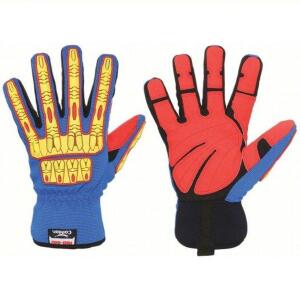 DESCRIPTION: (6) PAIRS OF MECHANICS GLOVES BRAND/MODEL: CONDOR #53GN15 INFORMATION: BLUE, YELLOW, AND RED SIZE: XXXL, SIZE 12 RETAIL$: $40.74 EA QTY: