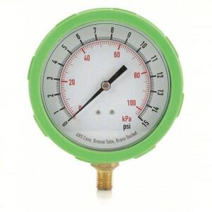 DESCRIPTION: (3) INDUSTRIAL PRESSURE GAUGE BRAND/MODEL: PRODUCT NUMBER #4EFH3 INFORMATION: 0-100 PSI, 1/4 NPT SIZE: 4" DIAL RETAIL$: $71.10 EA QTY: 3