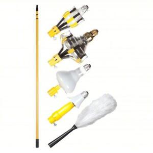 DESCRIPTION: (3) LIGHT BULB CHANGER KIT BRAND/MODEL: BAYCO #38W576 INFORMATION: YELLOW RETAIL$: $45.05 EA QTY: 3