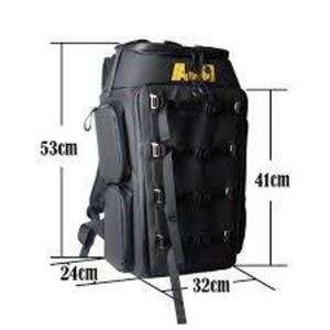 DESCRIPTION: (1) DRONE BACKPACK WITH FIRE RESISTANT LINER BRAND/MODEL: DURATOOL #22-26180 INFORMATION: BLACK RETAIL$: $39.99 EA QTY: 1