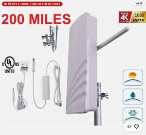 DESCRIPTION: (1) HIGH DEFINITION TELEVISION ANTENNA BRAND/MODEL: STELLAR LABS #33-2455 RETAIL$: $100.00 EA QTY: 1