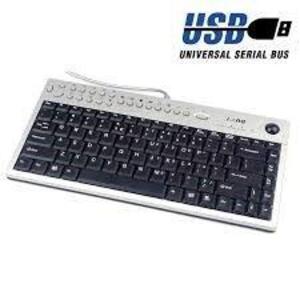 DESCRIPTION: (1) MULTIMEDIA TRACKBALL KEYBOARD BRAND/MODEL: IONE RETAIL$: $50.00 EA QTY: 1