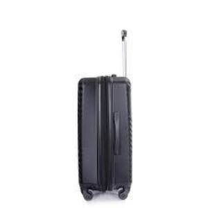 DESCRIPTION: (1) LUGGAGE SET BRAND/MODEL: TUCCI #T23088 INFORMATION: BLACK SIZE: 3 PC SET RETAIL$: $132.99 EA QTY: 1