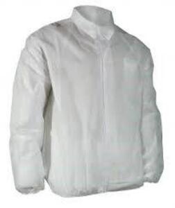 DESCRIPTION: (1) CASE OF(50) LAB JACKET BRAND/MODEL: CELLUCAP #30021 SIZE: XL RETAIL$: $84.25 EA QTY: 1