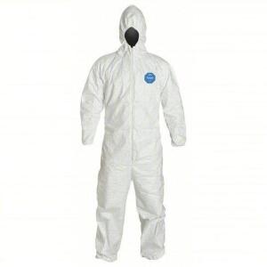 DESCRIPTION: (1) CASE OF (6) DISPOSABLE COVERALLS BRAND/MODEL: DUPONT #6LY80 INFORMATION: WHITE SIZE: M RETAIL$: $72.27 EA QTY: 1