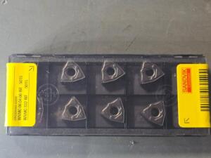 DESCRIPTION: (20) CARBIDE TURNING INSERTS BRAND/MODEL: SANDVIK COROMANT WNMG 332-WF 5015 RETAIL$: $354.00 QTY: 20