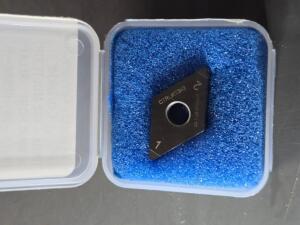 DESCRIPTION: (10) PVD COATED TURNING INSERTS BRAND/MODEL: NORTHAMERICAN TOOL DNGA432 80425MT RETAIL$: $468.10 QTY: 10