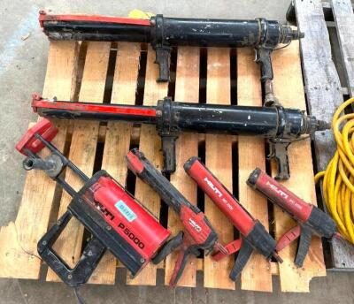 ASSORTED PNEUMATIC AND MANUAL APPLICATORS