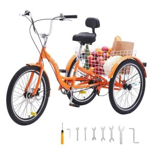 DESCRIPTION: (1) TRI-CYCLEBRAND/MODEL: VEVOR #SS001-6SIZE: 26"RETAIL$: $232.99QTY: 1