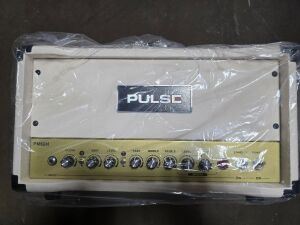 DESCRIPTION: (1) GUITAR TUBE AMPLIFIER HEAD BRAND/MODEL: PULSE #555-28025 RETAIL$: $189.00 EA QTY: 1