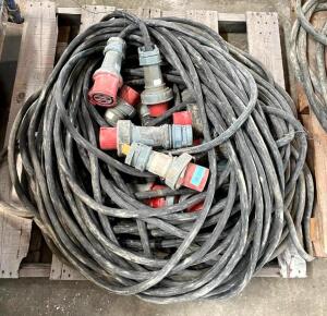 (3) HEAVY DUTY 600VAC CABLES