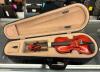 1/8 VIOLIN WITH CASE