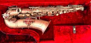 VINTAGE SILVER ALTO SAXOPHONE