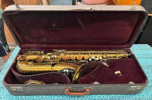 TENOR SAXOPHONE WITH CASE