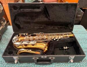 ALTO SAXOPHONE WITH CASE