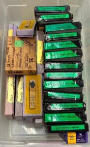 BIN OF Eb ALTO CLARINET REEDS