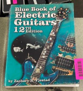 12TH EDITION OF BLUE BOOK OF ELECTRIC GUITARS