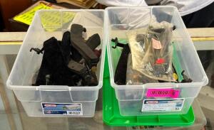 (2) BINS OF VIOLIN & VIOLA SHOULDER RESTS