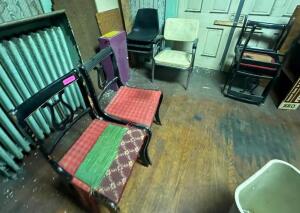 ASSORTED CHAIRS AS SHOWN