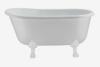 57" STREAMLINE SOAKING CLAWFOOT TUB - 7