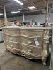 KHIABET 6 DRAWER DRESSER WITH MARBLE TOP - 5