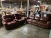 POWER RECLINING LOVE SEAT AND SOFA - 2