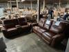 POWER RECLINING LOVE SEAT AND SOFA - 3