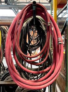 ASSORTED PNEUMATIC HOSES AS SHOWN