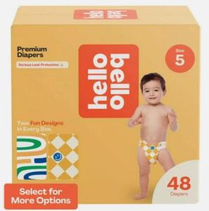 48 CT. BOX OF Premium Baby Diapers