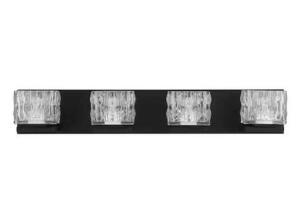 Tulianne 27 in. 4-Light Coal LED Vanity Light Bar