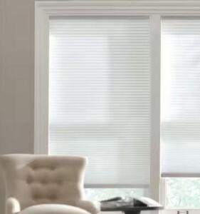 Snow Drift Cordless Light Filtering Cellular Shades for Windows