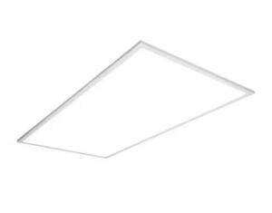 (2) - 2 ft. x 4 ft. White Integrated LED Dimmable Flat Panel Light with Selectable Color Temperature