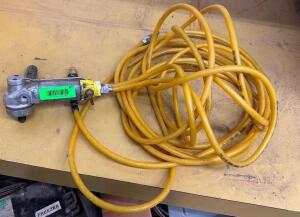 PNEUMATIC ANGLE GRINDER WITH AIR HOSE