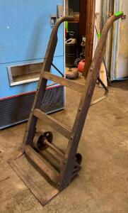 VINTAGE FEED BAG CART